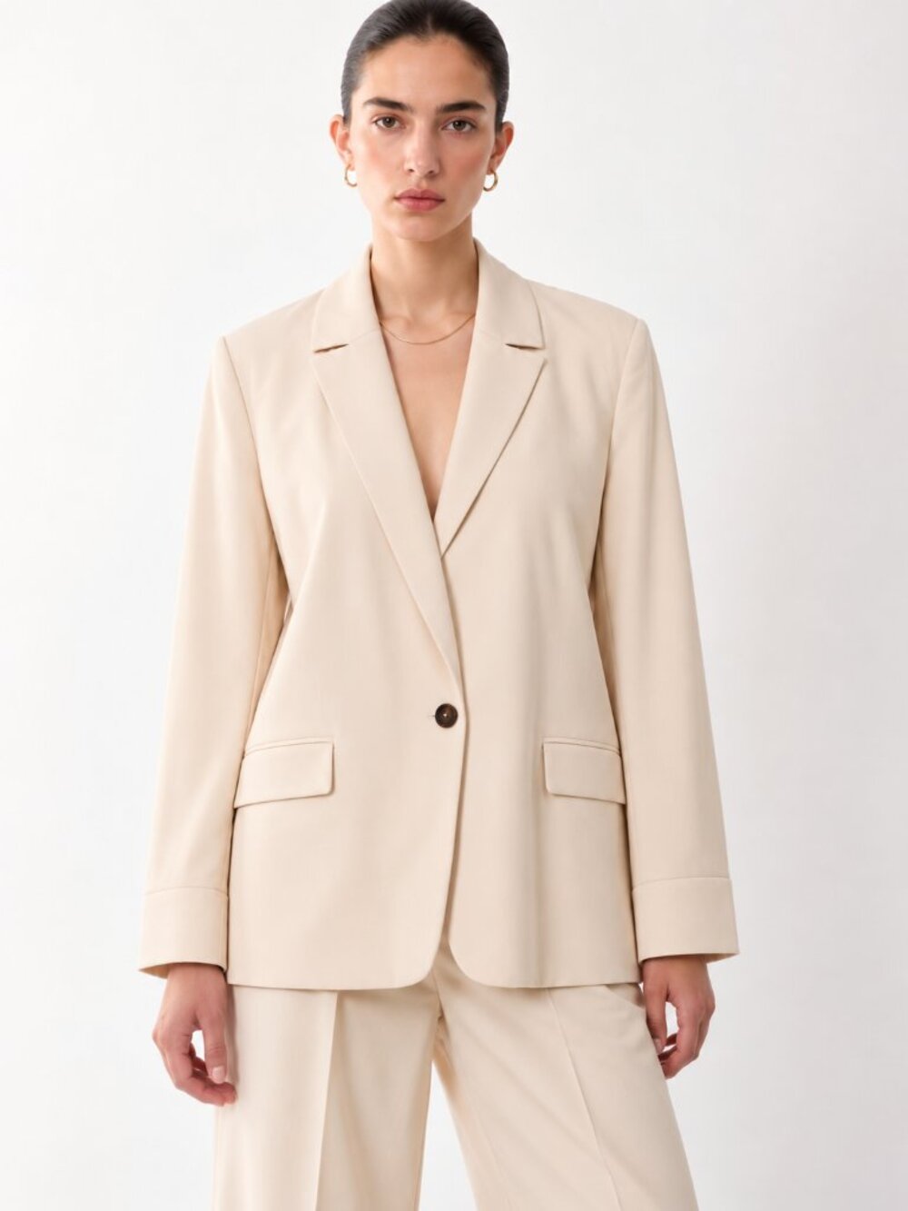 ba&sh High End Blazer Beige